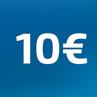 Wertgutschein über 10 Euro für die Erlebnisfabrik