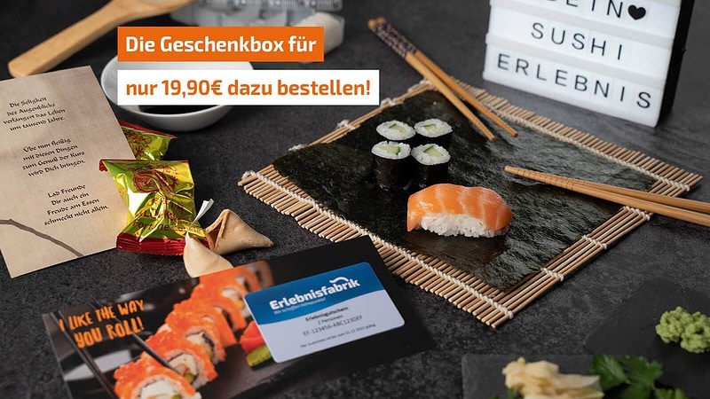 Sushi Geschenkbox inhalt