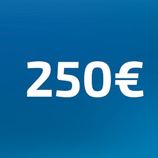 250 Euro Wertgutschein der Erlebnisfabrik