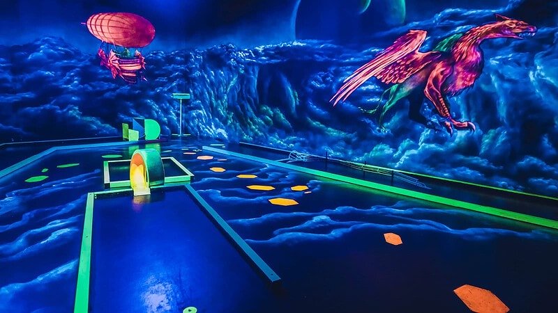 3D Minigolf Bahn in Dresden - Bahn für das Minigolf spielen