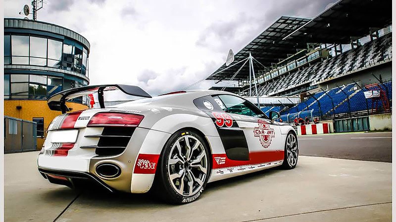 Audi R8 auf dem Lausitzring