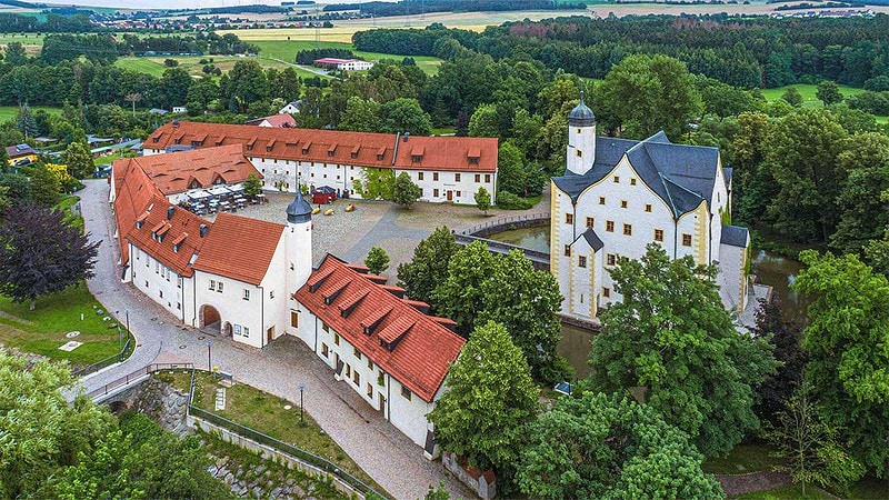 Das Schlosshotel in Chemnitz.