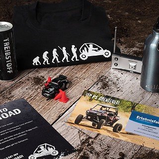 Inhalt Geschenkbox Buggy fahren