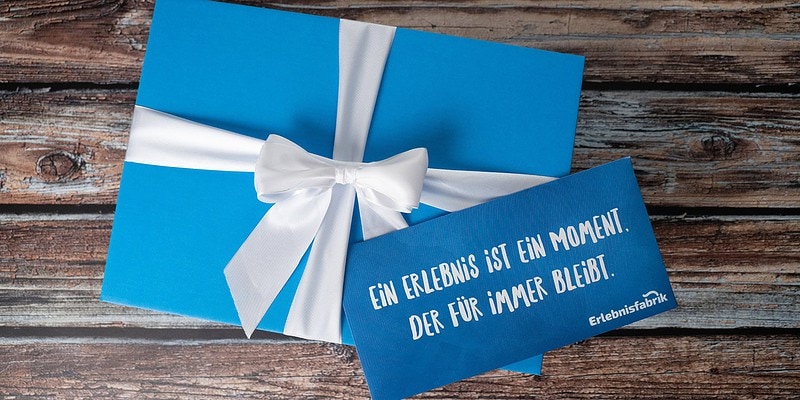 Startbild Slider für Geschenkboxen der Erlebnisfabrik