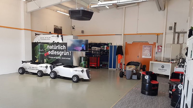 Hot Rod Tour Leipzig - Innenansicht der HotRod Stadtion