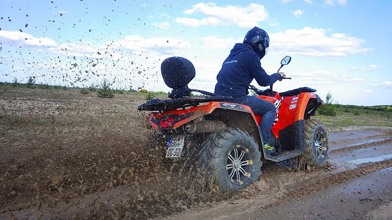 Action und Fahrspaß mit dem Quad in der Lausitz