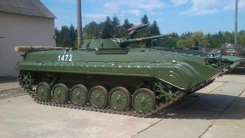 T55 Panzer, Panzer fahren bei Berlin