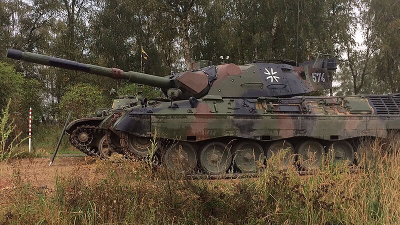 Leopard Panzer, Panzer fahren bei Berlin