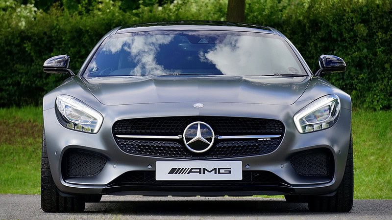 Renntaxi Mercedes Benz AMG GTS auf dem Lausitzring