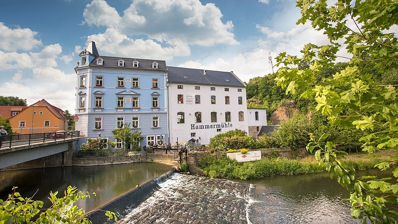 Ansicht der Mühle in Bautzen