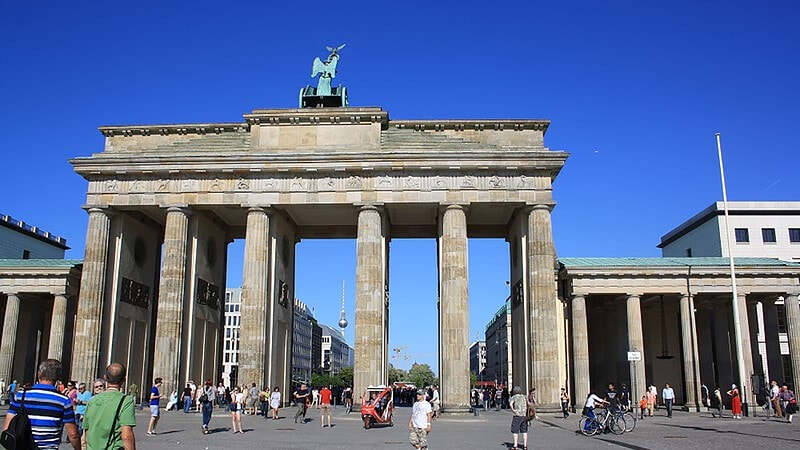 Brandenburger Tor Berlin Stadtspiel (Ver-)Führung