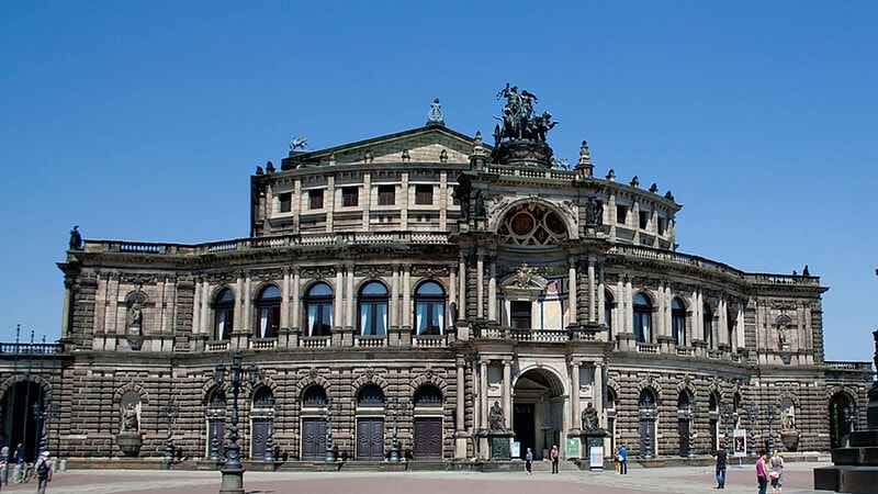 Semperoper, Stadtspiel Verführung Dresden