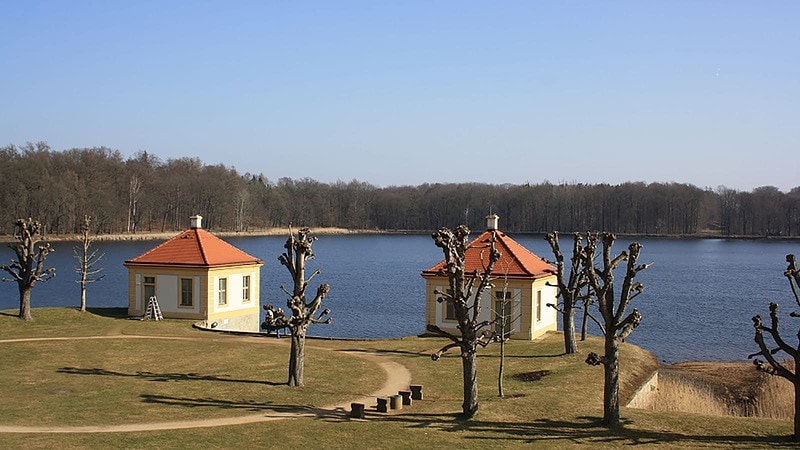 Schloßteich Moritzburg Stadtspiel (Ver-) Führung in Moritzburg