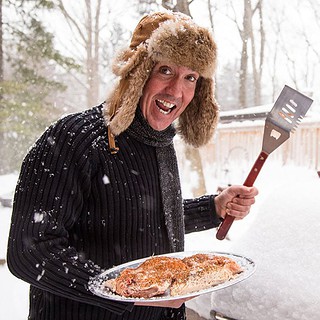 winter grillen in dresden