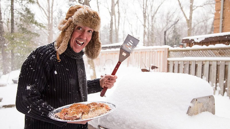 winter grillen in dresden