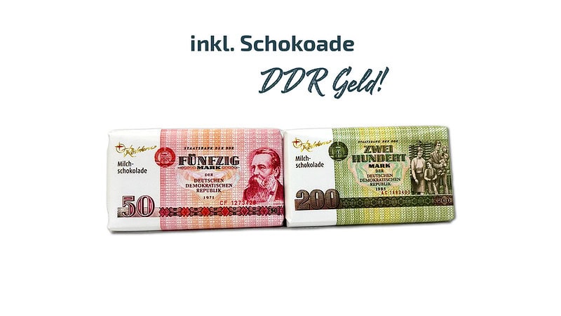 DDR Geld Schokolade Bild