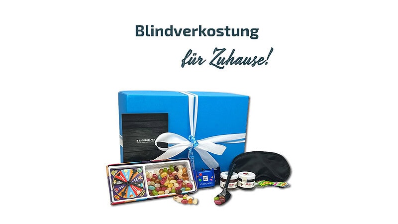 Geschenkbox für Zuhause Dinner in the Dark