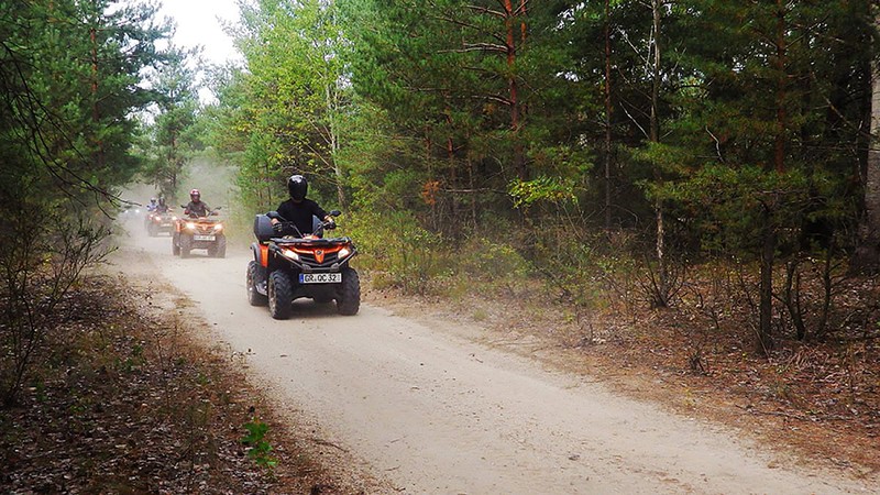 quad fahren in Weißwasser