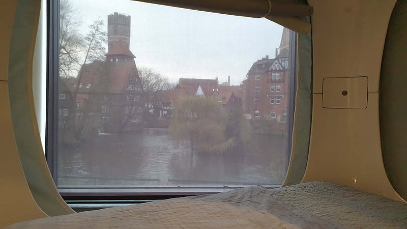 Ausblick aus dem Museum Cube